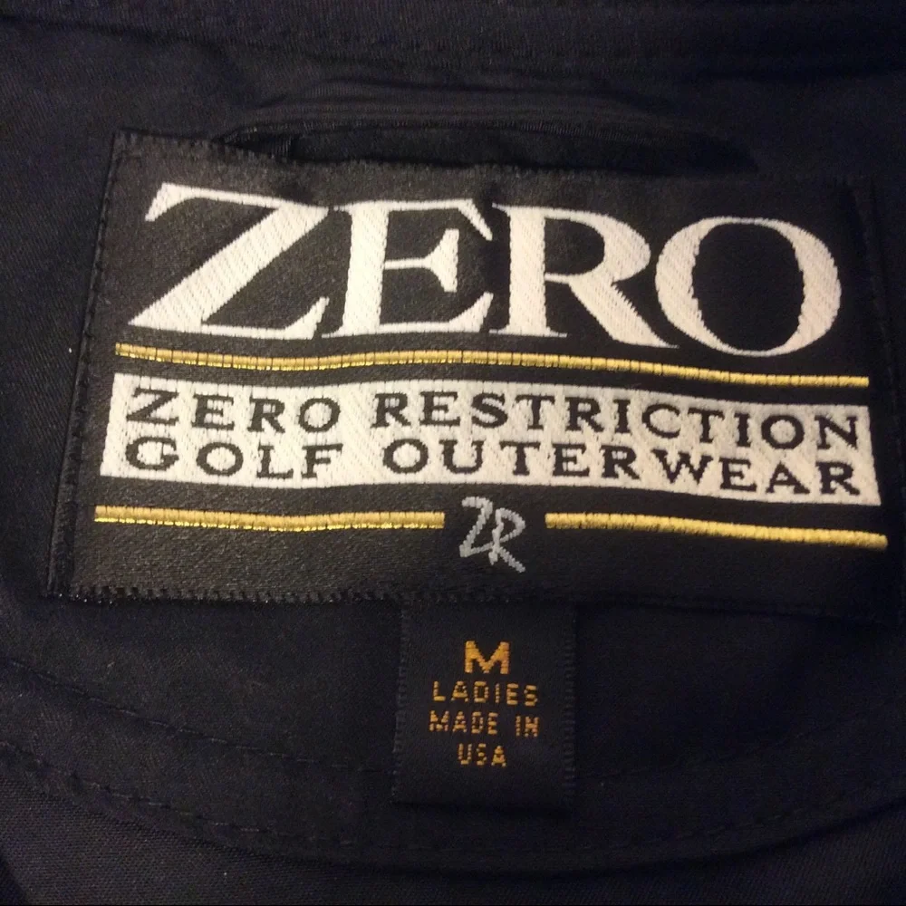 Womens Zero Restriction Golf Outerwear Vest Size Medium